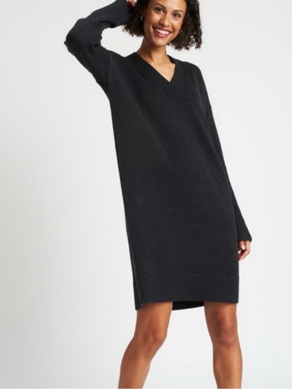 Kit and Ace Merino Wool Sweater Dress Womens Small